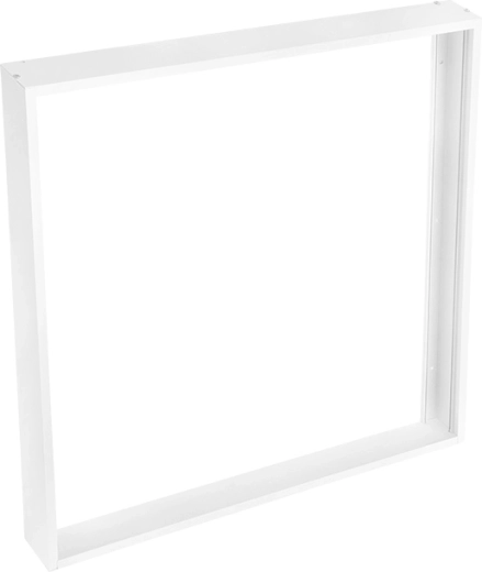 Solight white aluminum mounting frame for 595 × 595 mm LED panel