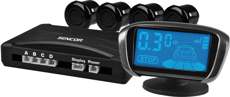 Паркинг сензори Sencor с безжичен LCD дисплей