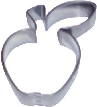 Stainless steel apple cookie cutters, set of 10