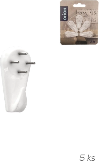 UH plastic hook for concrete, 5 pcs