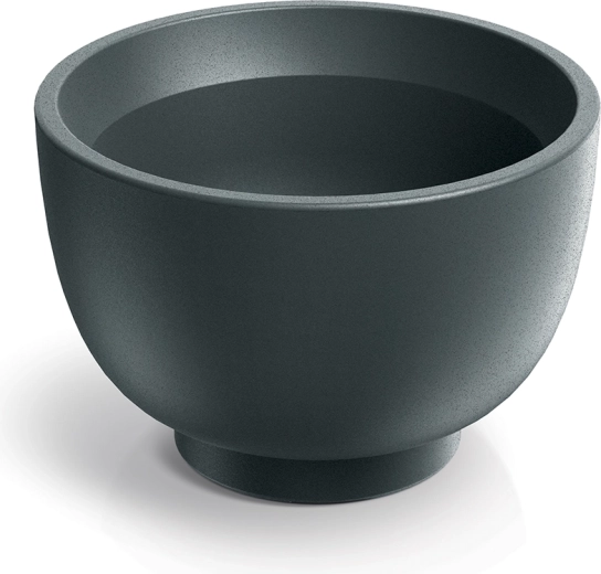 Vivos Round Planter 40 cm Graphite