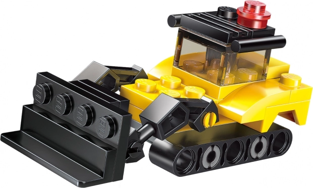 QMAN Hyperfunction Tactical Unit building set – bulldozer 3-in-1