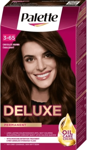 Palette Deluxe 3-65 шоколадова боя за коса 50 мл