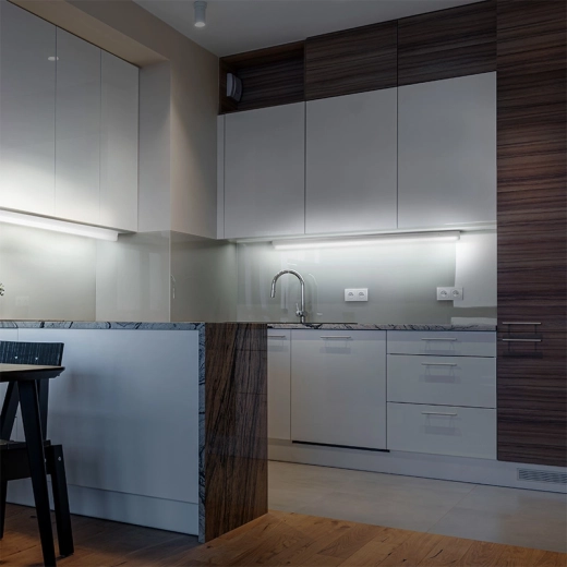 Neutral white 4100 K for natural color rendering