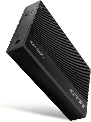 Алуминиев външен корпус AXAGON EE35-GTR с USB 3.2 Gen1 и SATA 6G за 3.5" дискове