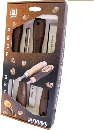 Flat Chisel Set, 4 pcs