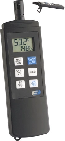 Digital Thermometer and Hygrometer TFA Dewpoint Pro with Clip