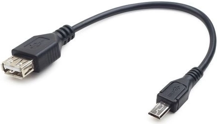 USB 2.0 OTG Cable USB AF to Micro USB BM 15 cm