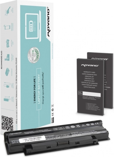 Movano J1KND Battery for Dell 13R, 14R and 15R, 4400 mAh (49 Wh)
