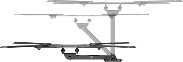 Tilt +5° to −10° for comfortable viewing