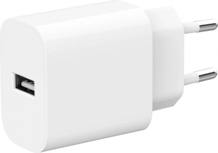 USB‑A Wall Charger 2.4 A – White