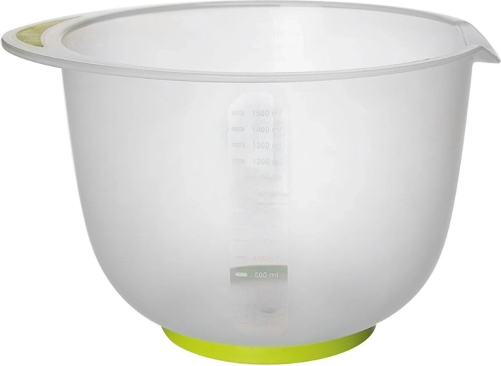 Kitchen mixing bowl with measuring scale 1.5 l, 16.5 cm