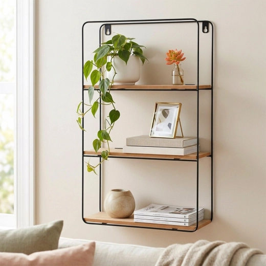 Wall mounting saves space