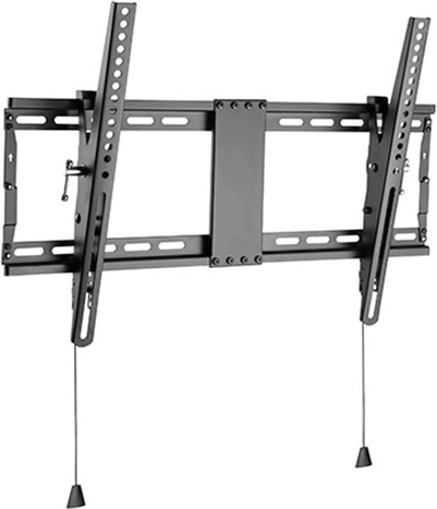 Wall-mounted TV bracket 37–80" with tilt