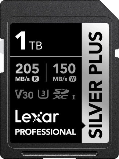 Карта памет Lexar Professional Silver Plus SDXC 1 TB