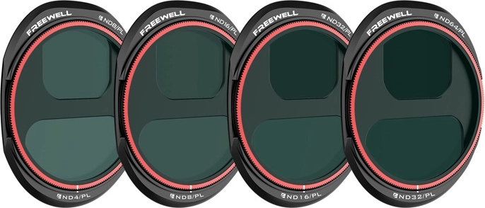 Комплект филтри Freewell ND/PL Bright Day за DJI Mavic 4 Pro (4 бр.)