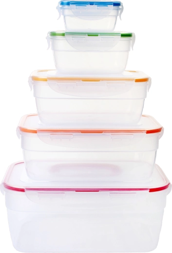 LOCKnLOCK Food Container Set – 5-piece Rectangular