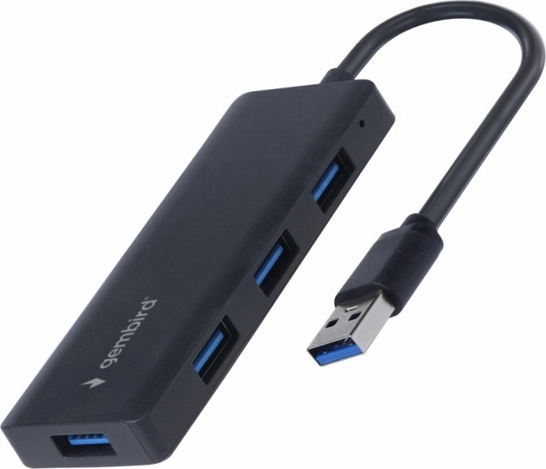 Gembird 4-port USB hub USB 3.2 Gen 1 black
