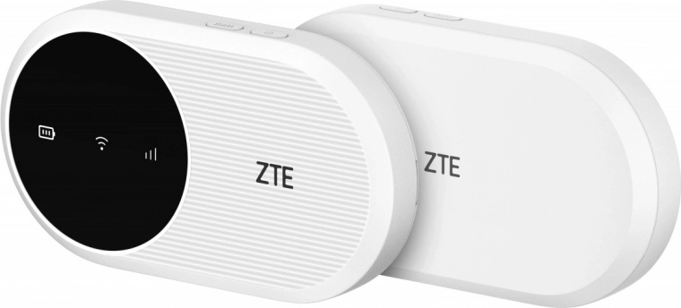 Compact Mobile Router ZTE with Wi-Fi 6 Support