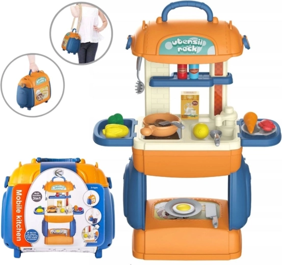 Kids’ suitcase kitchen - 1 piece