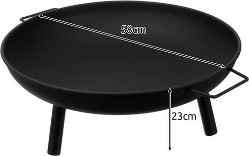 Large size for comfortable heating