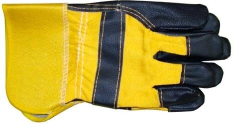 ORIOLE work gloves made of fabric and cowhide, size 10