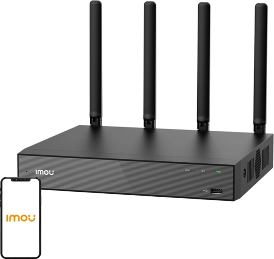 Imou 10-канален Wi‑Fi IP видеорекордер N110W