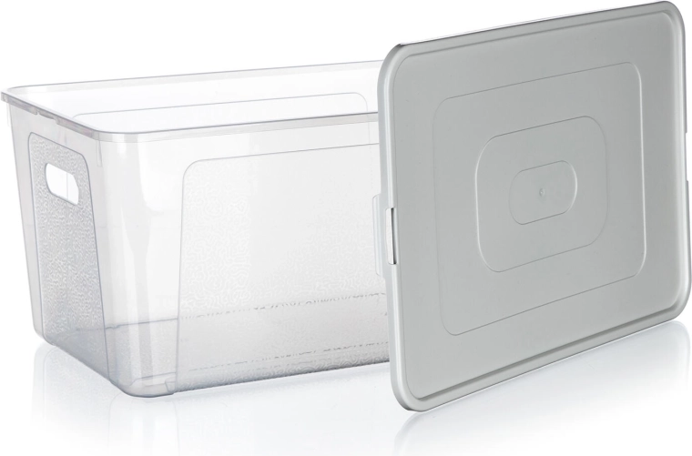 Sturdy lid and stackable design
