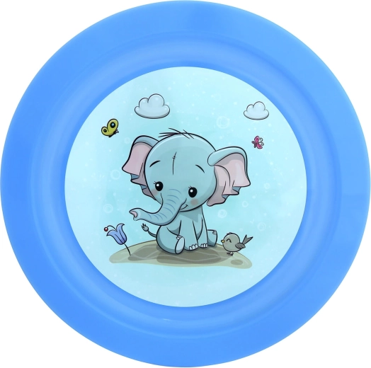 Children's Shallow Plate with Sun 21 cm