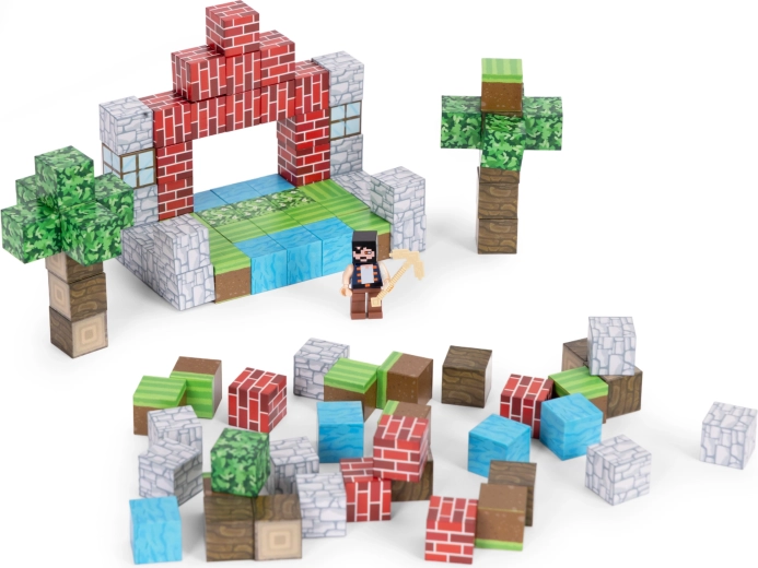 100 colorful blocks for endless creation