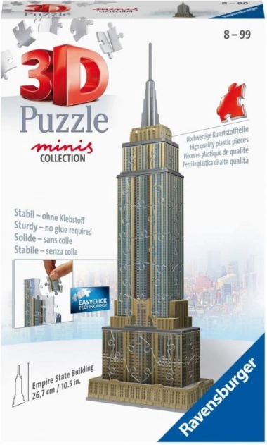 3D пъзел мини Empire State Building от Ravensburger