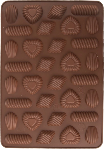 Flexible silicone for easy releasing
