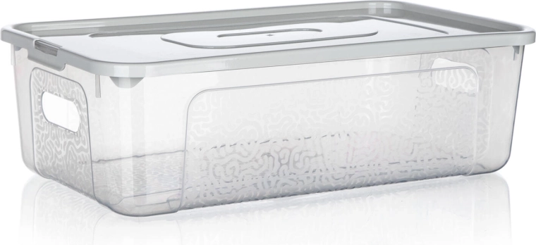 Plastic storage box with lid MULTIBOX 5 l