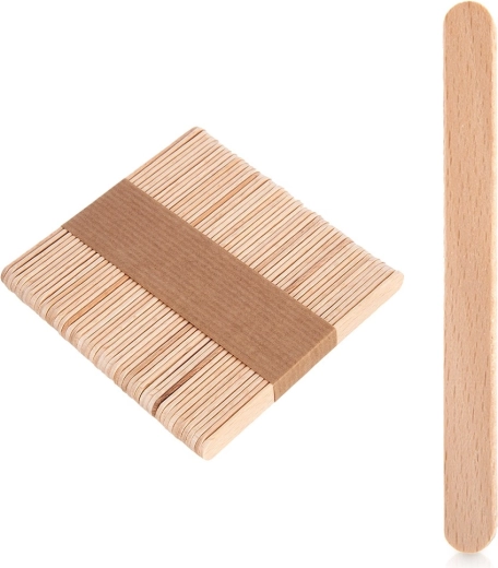 Wooden popsicle sticks 50 pcs