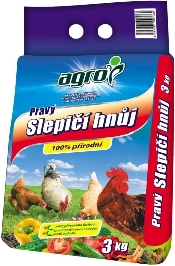 Genuine Chicken Manure 3 kg AGRO