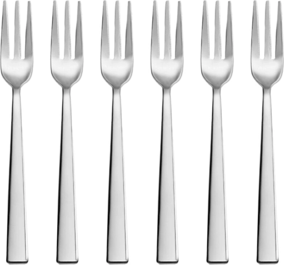 Plain Dessert Forks, 6 pcs