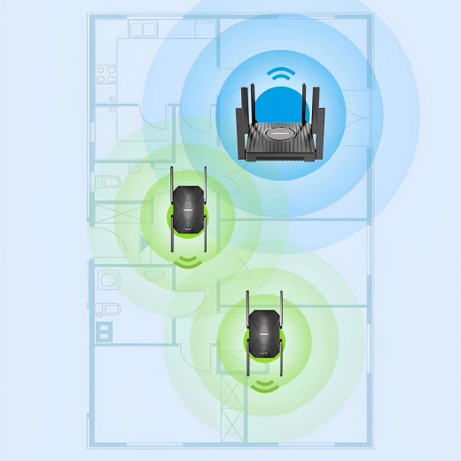 Wi-Fi coverage throughout your home
