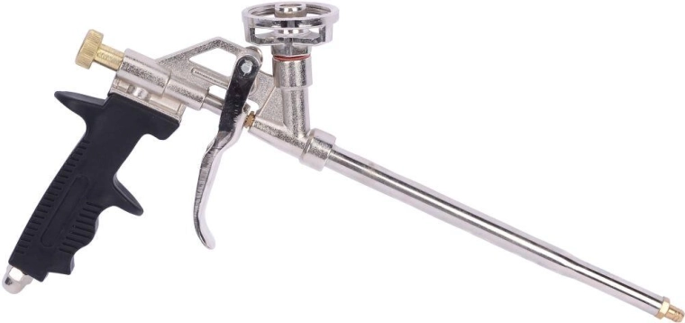 Application gun for assembly PU foam