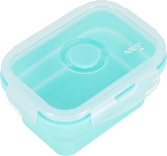 Nils Camp collapsible snack box 355 ml, mint