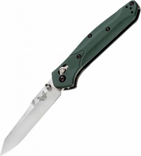 Benchmade 940 Osborne reverse tanto pocket knife 8.6 cm, green aluminum