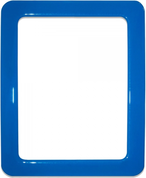 Magnetic self-adhesive frame size 19.0 x 23.8 cm - blue
