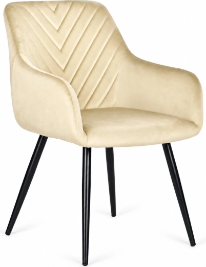 Velvet upholstery for an elegant interior