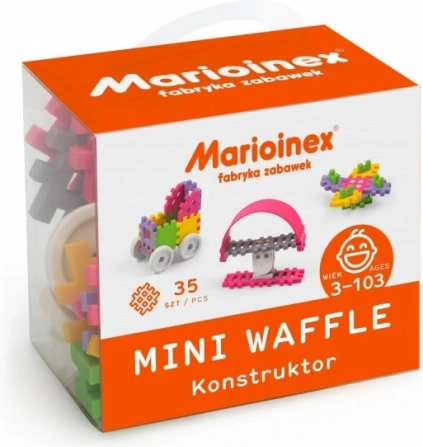 Конструктор Mini Waffle 35 бр. за момичета