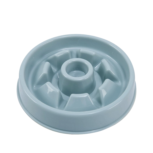 Anti-Gulping Bowl for Dogs and Cats 20.5 × 20.5 × 5 cm – mixed patterns