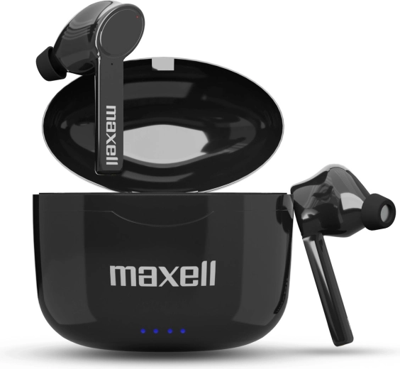 Безжични слушалки Maxell BT Dynamic+ TWS, черни