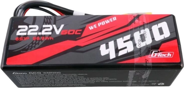 LiPo батерия 22,2 V 4500 mAh 60C Hardcase за RC коли Gens Ace G-Tech