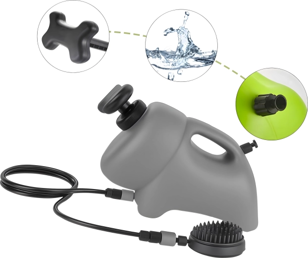 Portable 8 L tank without electricity