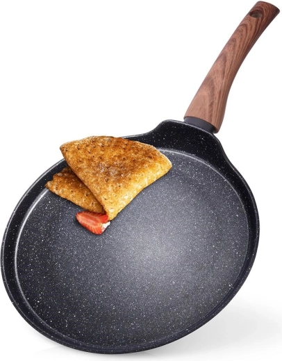 Гранитен тиган за палачинки BLACK&WOOD 26 см