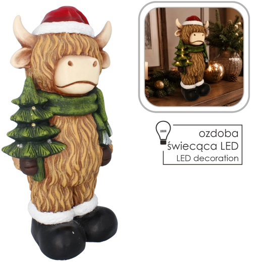 Rustic mountain motif for a festive interior
