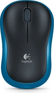 Безжична мишка Logitech M185 синя